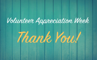 Happy Volunteer Appreciation Week 2020!