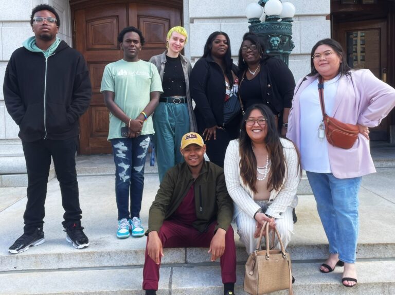group on steps