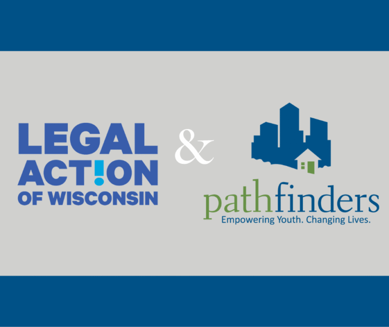 Legal Action of Wisconsin and Pathfinders partnership